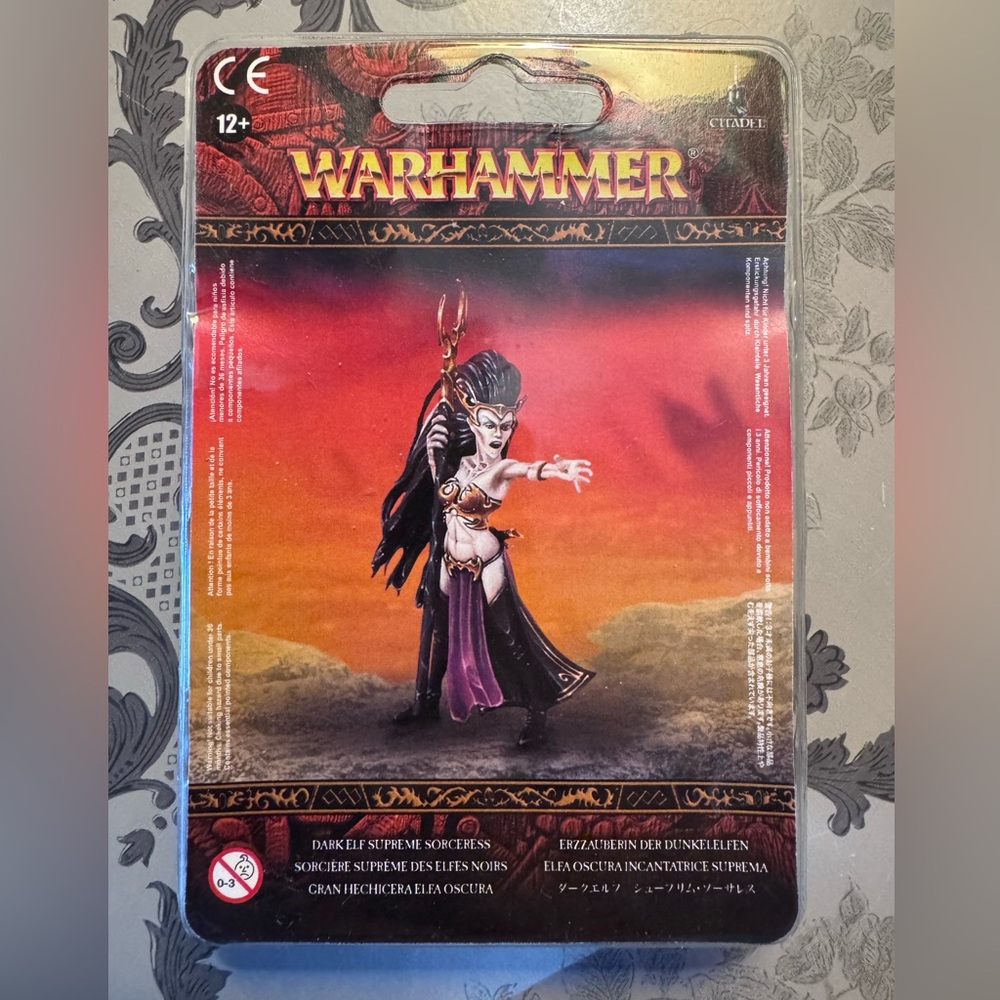 Dark Elf Sorceress Miniature